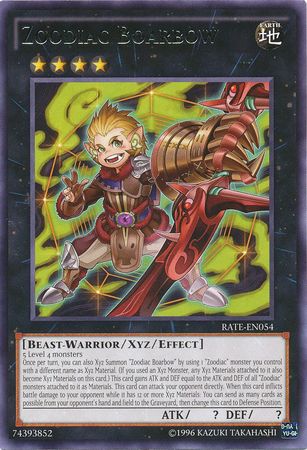 Zoodiac Boarbow RATE EN054 Rare Unlimited Zoodiac Boarbow RATE EN054 Rare Unlimited