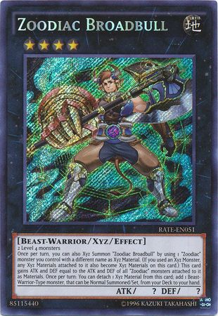 Zoodiac Broadbull RATE EN051 Secret Rare Unlimited Raging Tempest Unlimited Singles Zoodiac Broadbull RATE EN051 Secret Rare Unlimited Raging Tempest Unlimited Singles