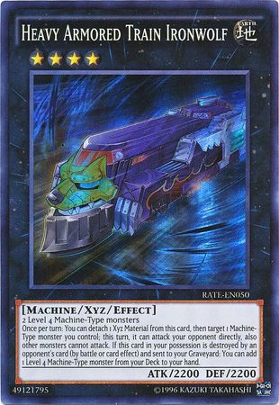 Heavy Armored Train Ironwolf RATE EN050 Super Rare Unlimited Raging Tempest Unlimited Singles Heavy Armored Train Ironwolf RATE EN050 Super Rare Unlimited Raging Tempest Unlimited Singles