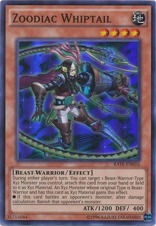 Zoodiac Whiptail RATE EN016 Super Rare Unlimited Zoodiac Whiptail RATE EN016 Super Rare Unlimited