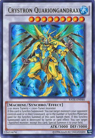 Crystron Quariongandrax RATE EN046 Ultra Rare Unlimited Crystron Quariongandrax RATE EN046 Ultra Rare Unlimited