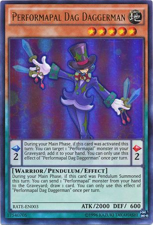 Performapal Dag Daggerman RATE EN003 Ultra Rare Unlimited Performapal Dag Daggerman RATE EN003 Ultra Rare Unlimited