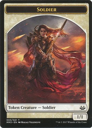 Soldier Token 003 MM3 Soldier Token 003 MM3
