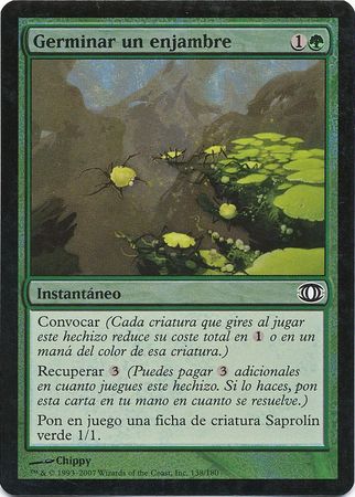 Germinar un enjambre Sprout Swarm Future Sight Foil Spanish Future Sight Spanish Singles Germinar un enjambre Sprout Swarm Future Sight Foil Spanish Future Sight Spanish Singles