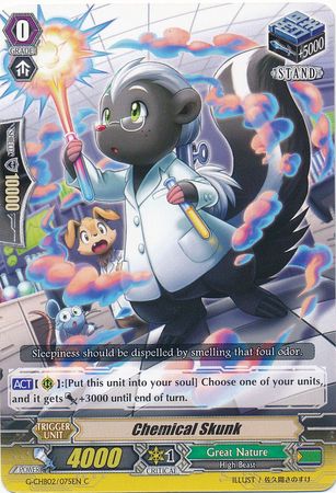 Chemical Skunk G CHB02 075EN Common C Chemical Skunk G CHB02 075EN Common C