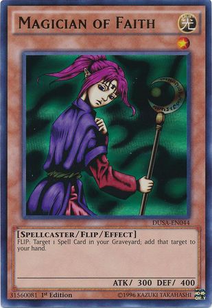 Magician of Faith DUSA EN044 Ultra Rare 1st Edition Magician of Faith DUSA EN044 Ultra Rare 1st Edition