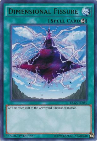 Image result for yugioh dimensional fissure