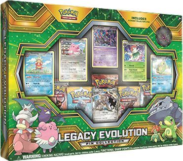 Legacy Evolution Pin Collection Box Pokemon Pokemon Sealed Product Legacy Evolution Pin Collection Box Pokemon Pokemon Sealed Product