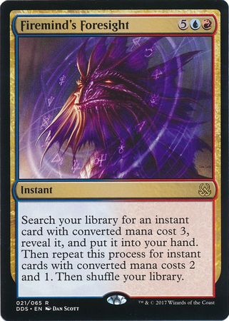 Firemind s Foresight 21 65 Duel Decks Mind vs Might Singles Firemind s Foresight 21 65 Duel Decks Mind vs Might Singles