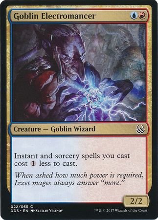 Goblin Electromancer 22 65 Duel Decks Mind vs Might Singles Goblin Electromancer 22 65 Duel Decks Mind vs Might Singles