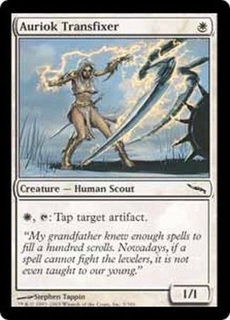Auriok Transfixer Mirrodin Singles Auriok Transfixer Mirrodin Singles