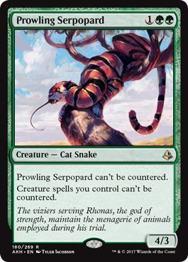 Prowling Serpopard 180 269 Amonkhet Singles Prowling Serpopard 180 269 Amonkhet Singles