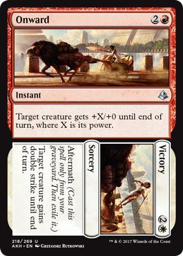 Onward Victory 218 269 Amonkhet Singles Onward Victory 218 269 Amonkhet Singles