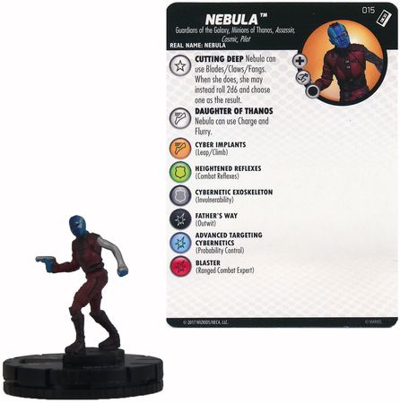 Uncommon M/NM with Card Marvel Guardians of the Galaxy HeroClix Crystal 026 