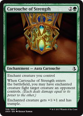 Cartouche of Strength 158 269 Cartouche of Strength 158 269