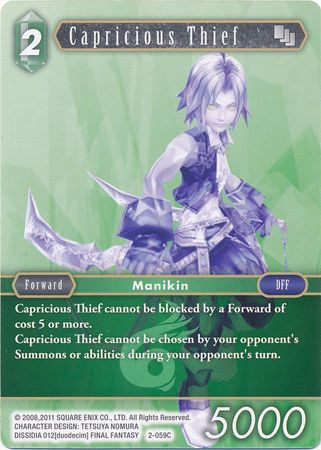 Capricious Thief 2 059C Common Opus II Collection Singles Capricious Thief 2 059C Common Opus II Collection Singles