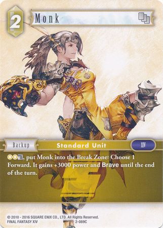 Monk 2 089C Common Monk 2 089C Common