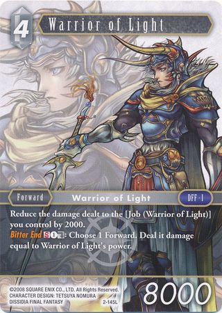 11-044HOpus XI Warrior of Light 11Final Fantasy TCG Foil