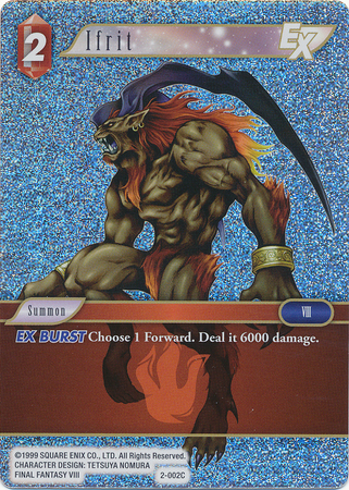 Ifrit 2 002C Common Foil Opus II Collection Foil Singles Ifrit 2 002C Common Foil Opus II Collection Foil Singles