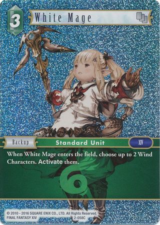 White Mage 2 058C Common Foil White Mage 2 058C Common Foil