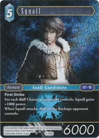 Squall 2 038H Hero Foil Squall 2 038H Hero Foil