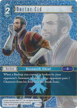 Doctor Cid 2 041H Hero Foil Opus II Collection Foil Singles Doctor Cid 2 041H Hero Foil Opus II Collection Foil Singles