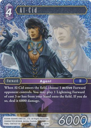 Al Cid 2 097H Hero Foil Opus II Collection Foil Singles Al Cid 2 097H Hero Foil Opus II Collection Foil Singles