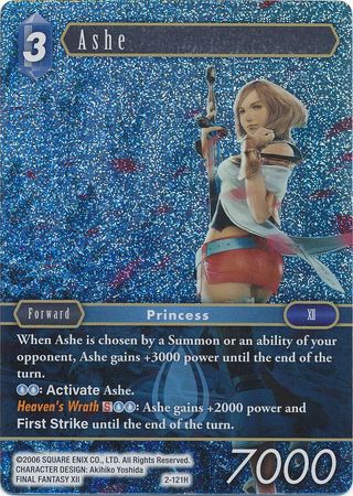 Ashe 2 121H Hero Foil Opus II Collection Foil Singles Ashe 2 121H Hero Foil Opus II Collection Foil Singles
