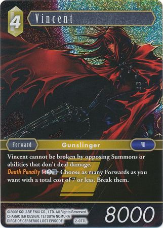 Vincent 2 077L Legend Foil Vincent 2 077L Legend Foil