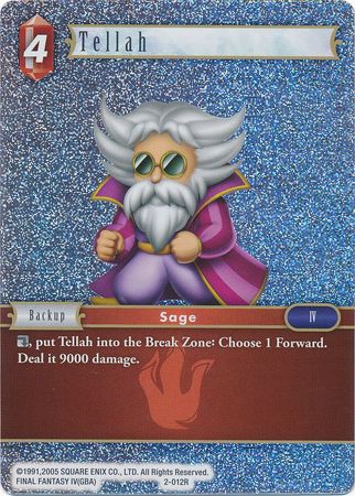 Tellah 2 012R Rare Foil Opus II Collection Foil Singles Tellah 2 012R Rare Foil Opus II Collection Foil Singles