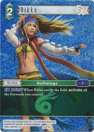 Rikku 2 071R Rare Foil Opus II Collection Foil Singles Rikku 2 071R Rare Foil Opus II Collection Foil Singles