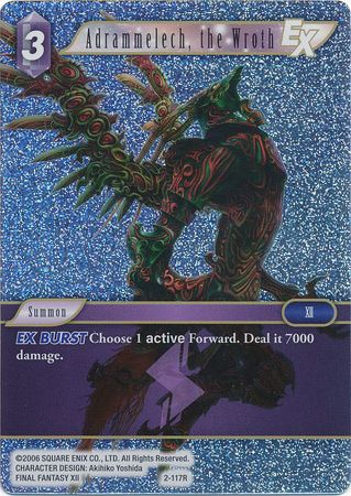 Adrammelech the Wroth 2 117R Rare Foil Opus II Collection Foil Singles Adrammelech the Wroth 2 117R Rare Foil Opus II Collection Foil Singles