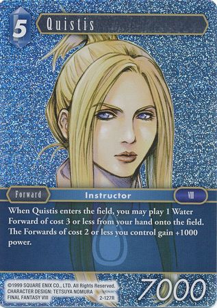 Quistis 2 127R Rare Foil Opus II Collection Foil Singles Quistis 2 127R Rare Foil Opus II Collection Foil Singles