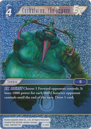 Cuchulainn the Impure 2 133R Rare Foil Opus II Collection Foil Singles Cuchulainn the Impure 2 133R Rare Foil Opus II Collection Foil Singles