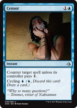 Censor 046 269 Amonkhet Singles Censor 046 269 Amonkhet Singles