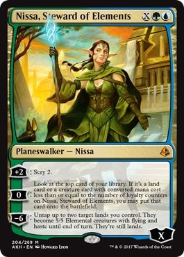 Nissa Steward of Elements 204 269 Amonkhet Singles Nissa Steward of Elements 204 269 Amonkhet Singles