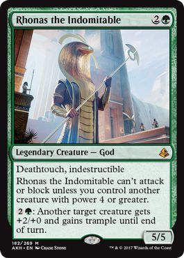 Rhonas the Indomitable 182 269 Amonkhet Singles Rhonas the Indomitable 182 269 Amonkhet Singles