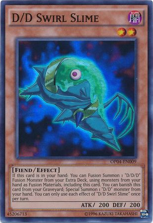 D D Swirl Slime OP04 EN009 Super Rare D D Swirl Slime OP04 EN009 Super Rare