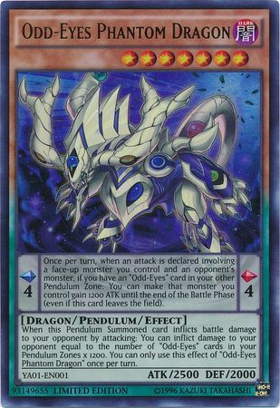 Odd-Eyes Phantom Dragon - YA01-EN001 - Ultra Rare