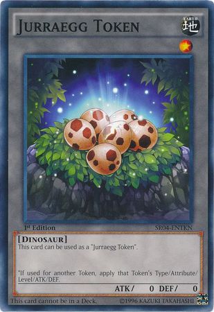 Jurraegg Token SR04 ENTKN Common 1st Edition Structure Deck Dinosmasher s Fury 1st Edition Singles Jurraegg Token SR04 ENTKN Common 1st Edition Structure Deck Dinosmasher s Fury 1st Edition Singles