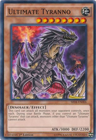Ultimate Tyranno SR04 EN006 Common 1st Edition Ultimate Tyranno SR04 EN006 Common 1st Edition