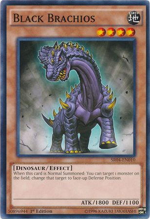 Black Brachios SR04 EN010 Common 1st Edition Structure Deck Dinosmasher s Fury 1st Edition Singles Black Brachios SR04 EN010 Common 1st Edition Structure Deck Dinosmasher s Fury 1st Edition Singles