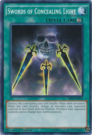 Swords of Concealing Light SR04 EN026 Common 1st Edition Structure Deck Dinosmasher s Fury 1st Edition Singles Swords of Concealing Light SR04 EN026 Common 1st Edition Structure Deck Dinosmasher s Fury 1st Edition Singles