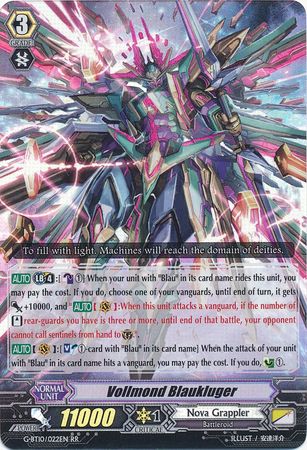 Vollmond Blaukluger G BT10 022EN Double Rare RR Vollmond Blaukluger G BT10 022EN Double Rare RR