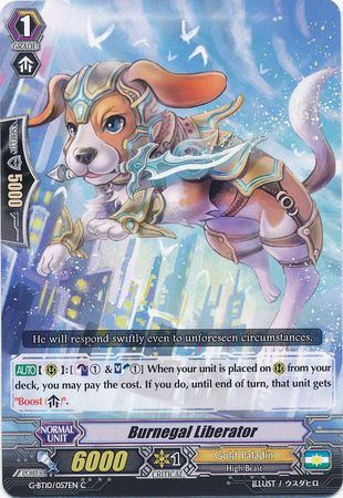 Burnegal Liberator G BT10 057EN Common C G Booster Set 10 Raging Clash of the Blade Fangs Singles Burnegal Liberator G BT10 057EN Common C G Booster Set 10 Raging Clash of the Blade Fangs Singles