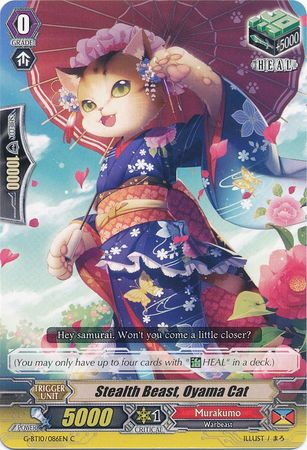 Stealth Beast Oyama Cat G BT10 086EN Common C Stealth Beast Oyama Cat G BT10 086EN Common C