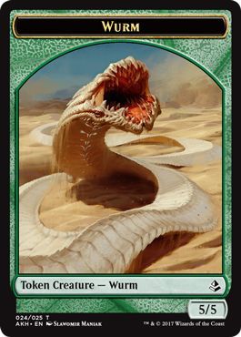 Wurm Token 024 AKH Wurm Token 024 AKH