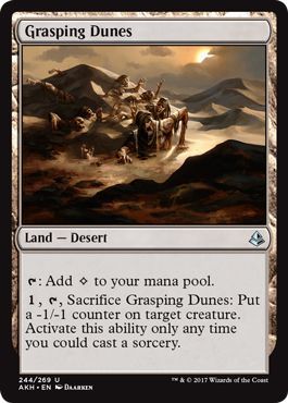 Grasping Dunes 244 269 Amonkhet Singles Grasping Dunes 244 269 Amonkhet Singles