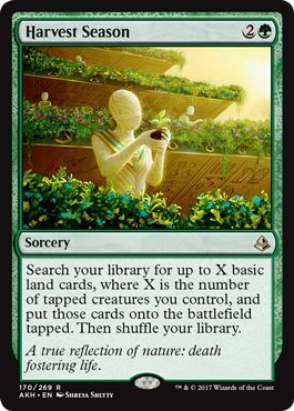 Harvest Season 170 269 Amonkhet Singles Harvest Season 170 269 Amonkhet Singles
