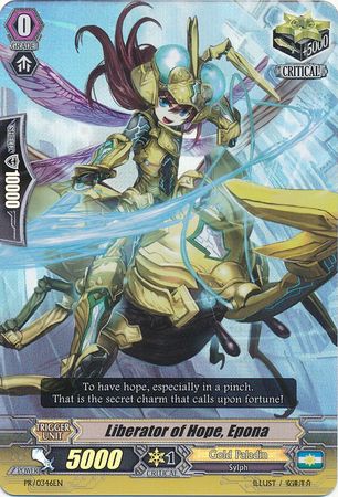 Liberator of Hope Epona PR 0346EN Promo Cardfight Vanguard Promos Liberator of Hope Epona PR 0346EN Promo Cardfight Vanguard Promos